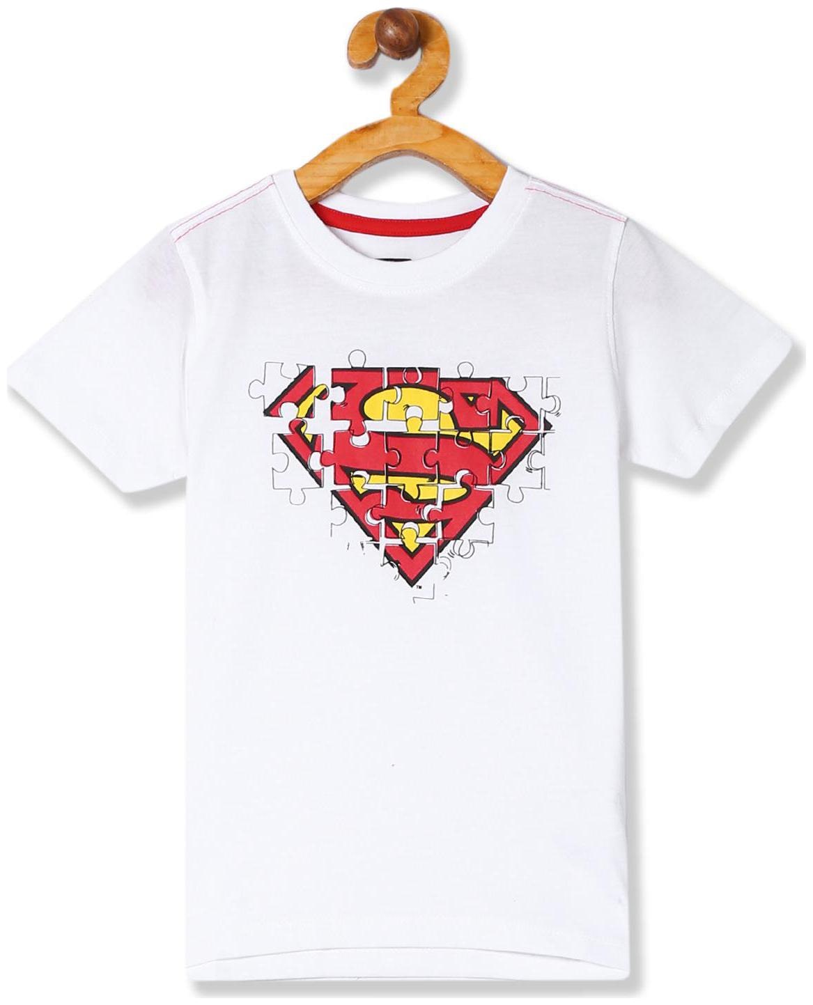 

Colt Boy Cotton Printed T-shirt - White