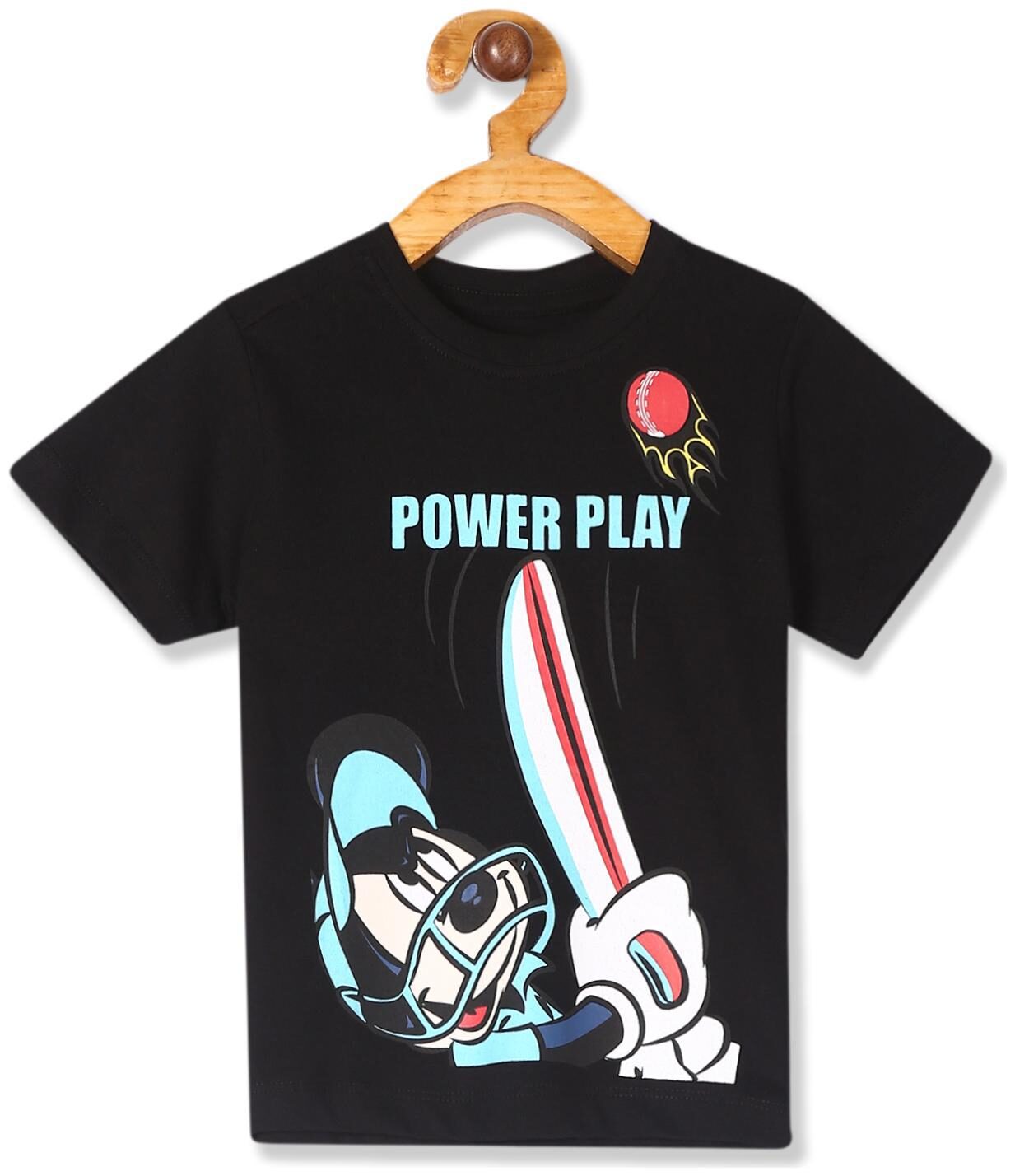 

Colt Boy Cotton Printed T-shirt - Black