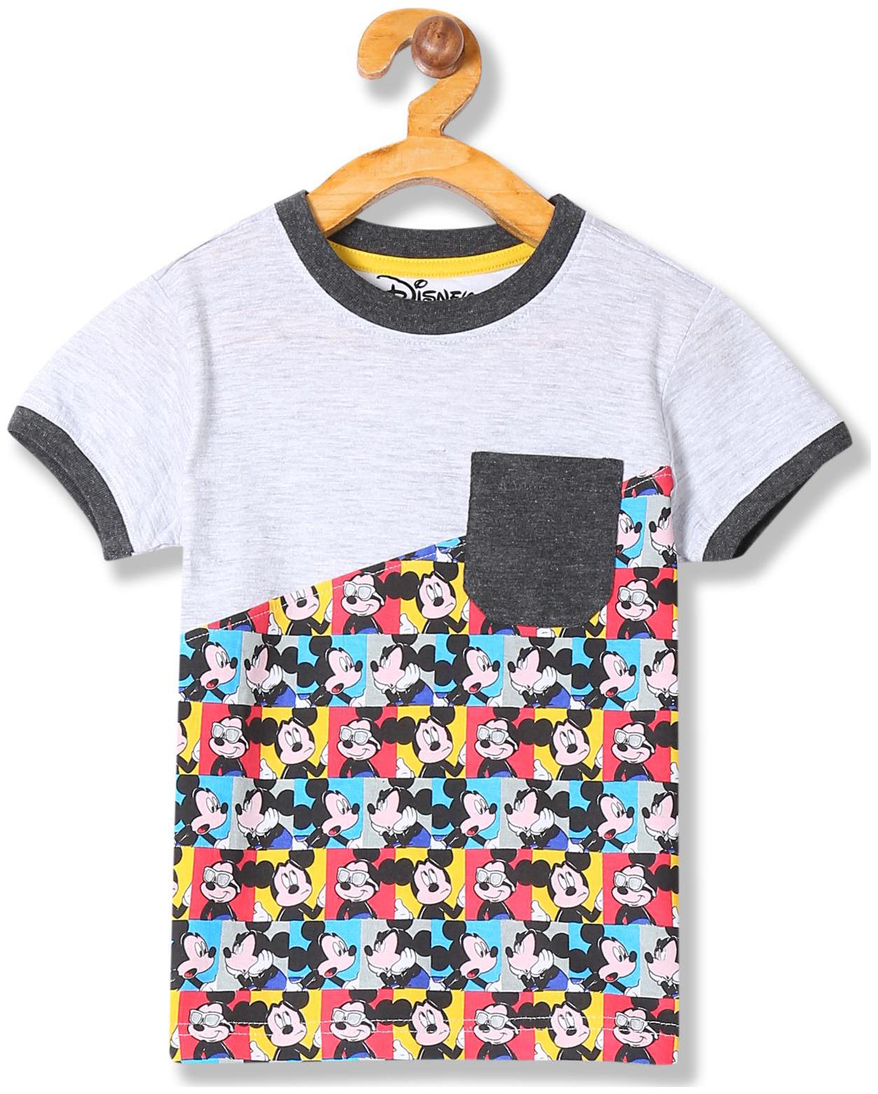 

Colt Boy Cotton Printed T-shirt - Grey