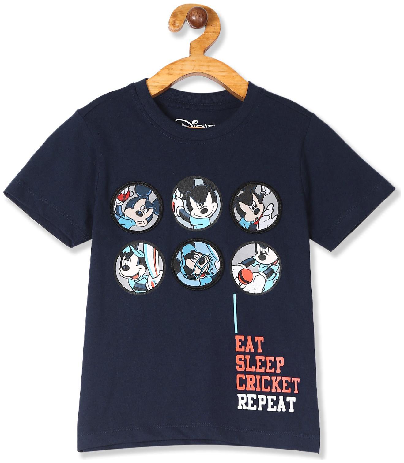 

Colt Boy Cotton Printed T-shirt - Blue