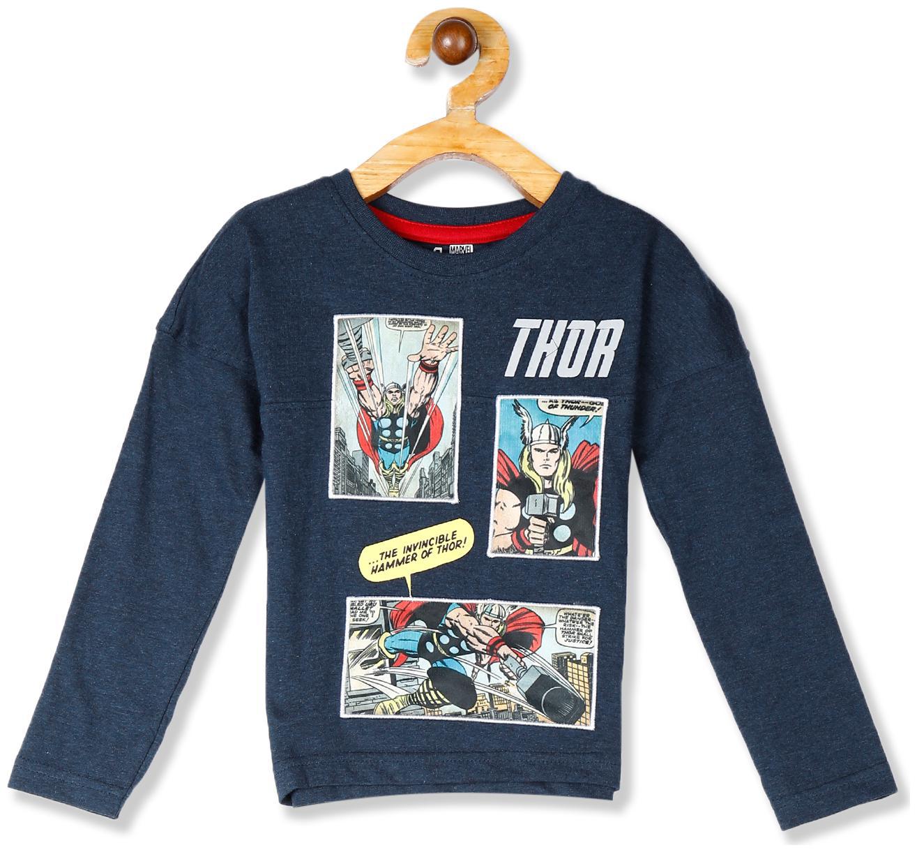 

Colt Boy Cotton Solid T-shirt - Blue