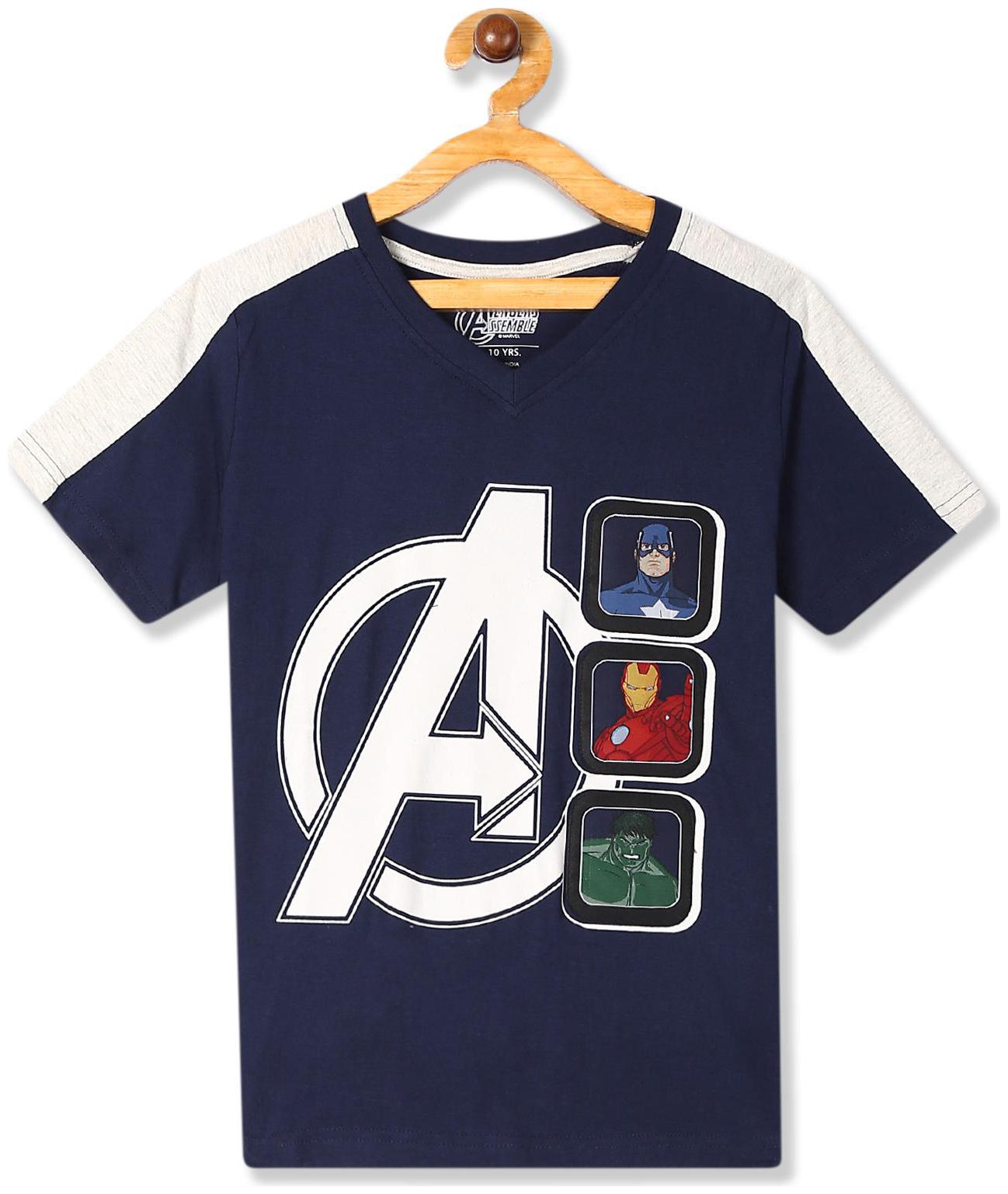 

Colt Boy Cotton Printed T-shirt - Blue