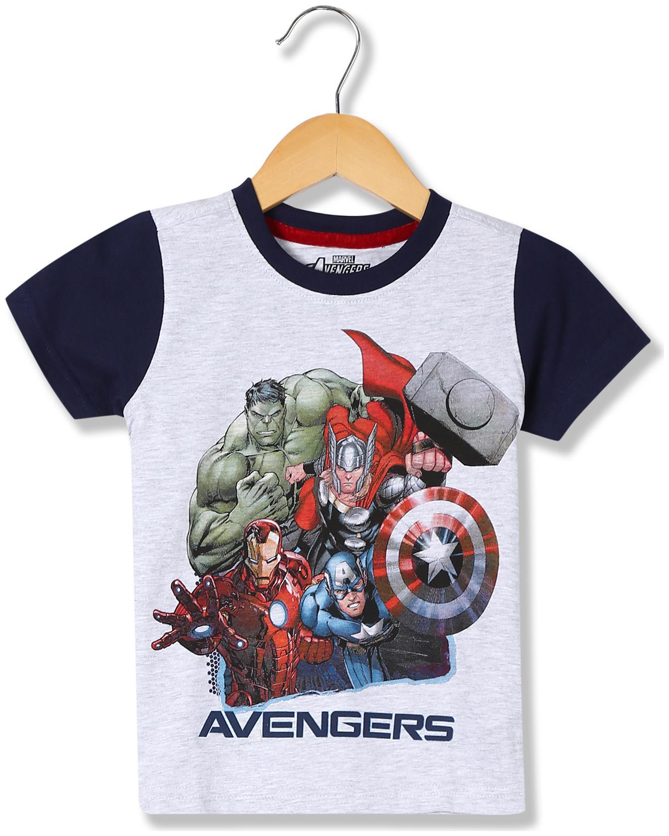 

Colt Boy Cotton Printed T-shirt - Grey