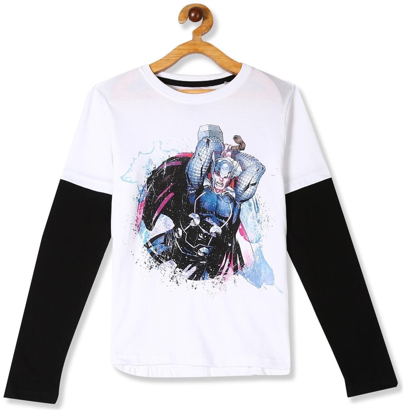 

Colt Boy Cotton Printed T-shirt - White