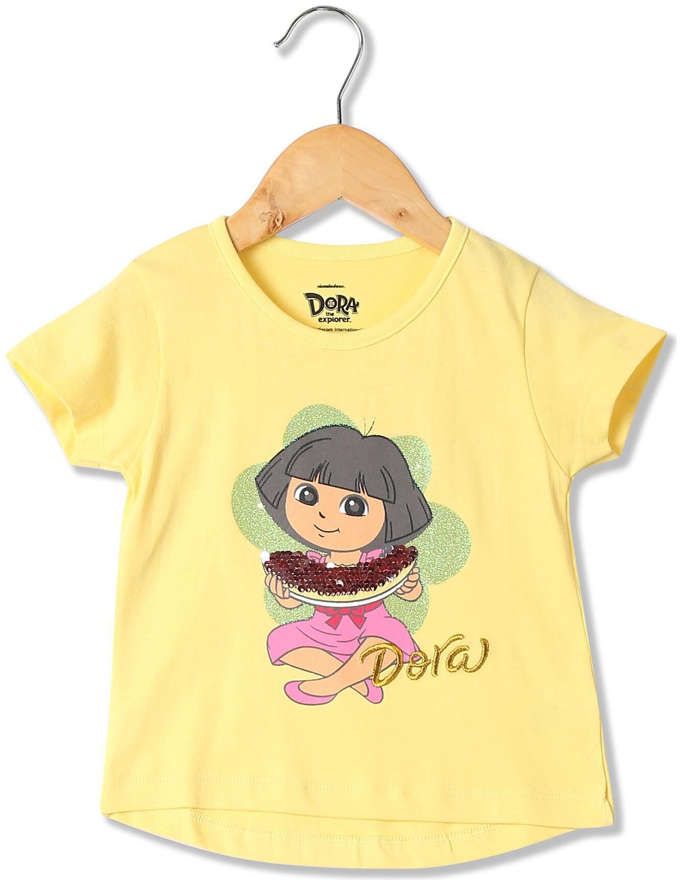 

Colt Cotton Printed T shirt for Baby Girl - Yellow
