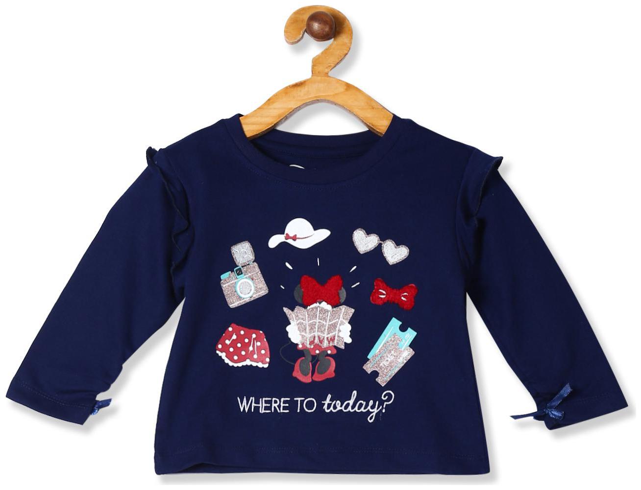 

Colt Cotton Printed T shirt for Baby Girl - Blue