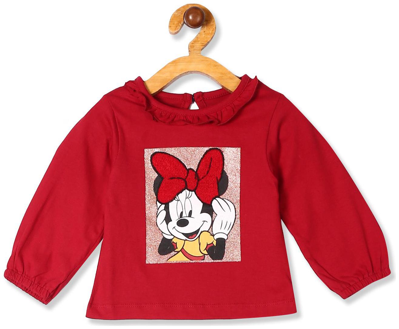 

Colt Cotton Printed Top for Baby Girl - Red
