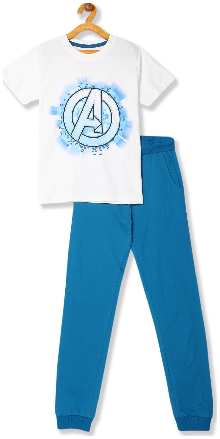 

Colt Cotton Printed Top Bottom Set - Blue