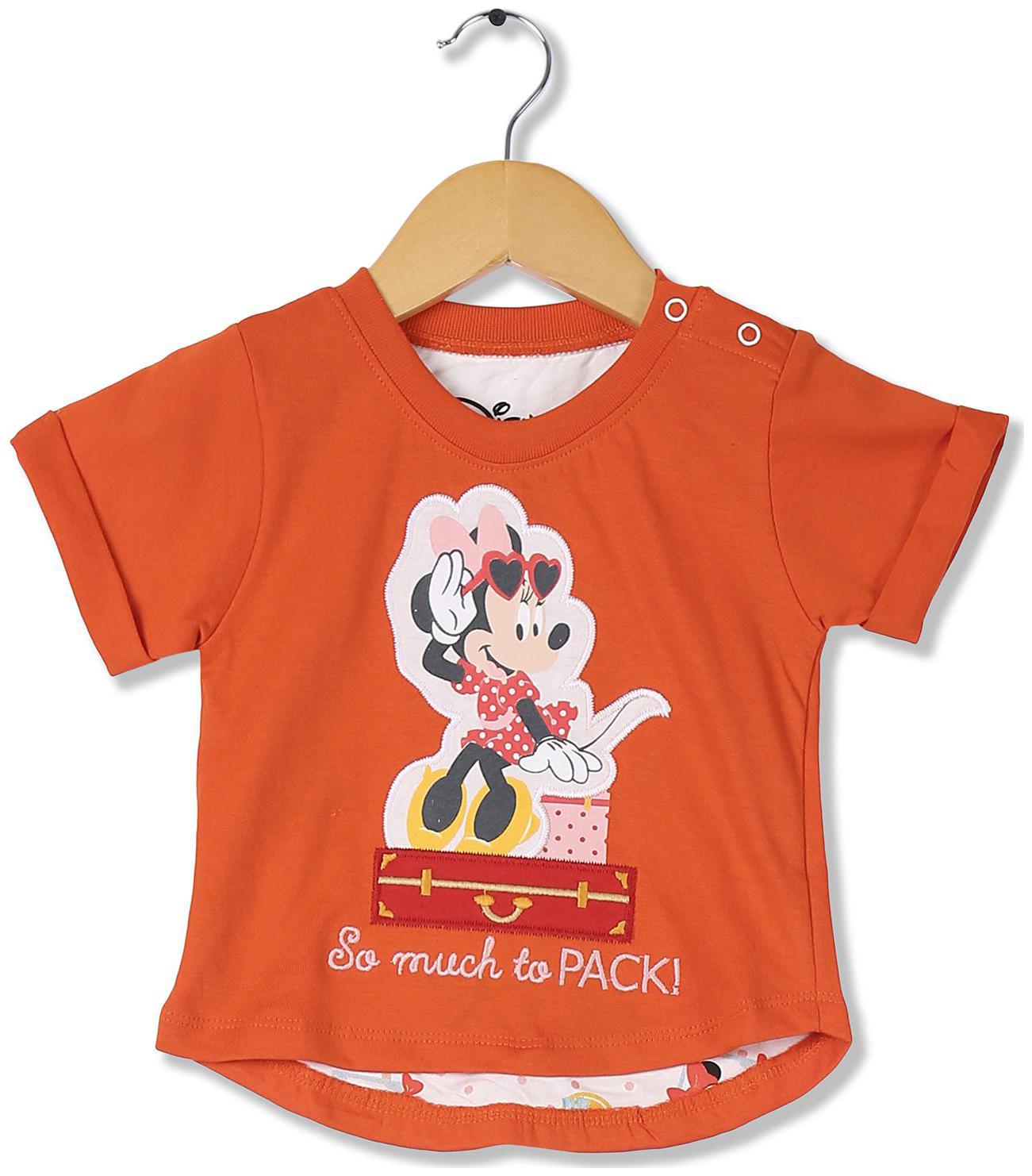 

Colt Cotton Solid Top for Baby Girl - Orange
