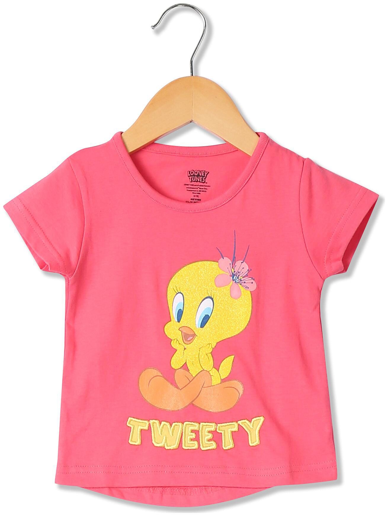 

Colt Cotton Printed T shirt for Unisex Infants - Pink
