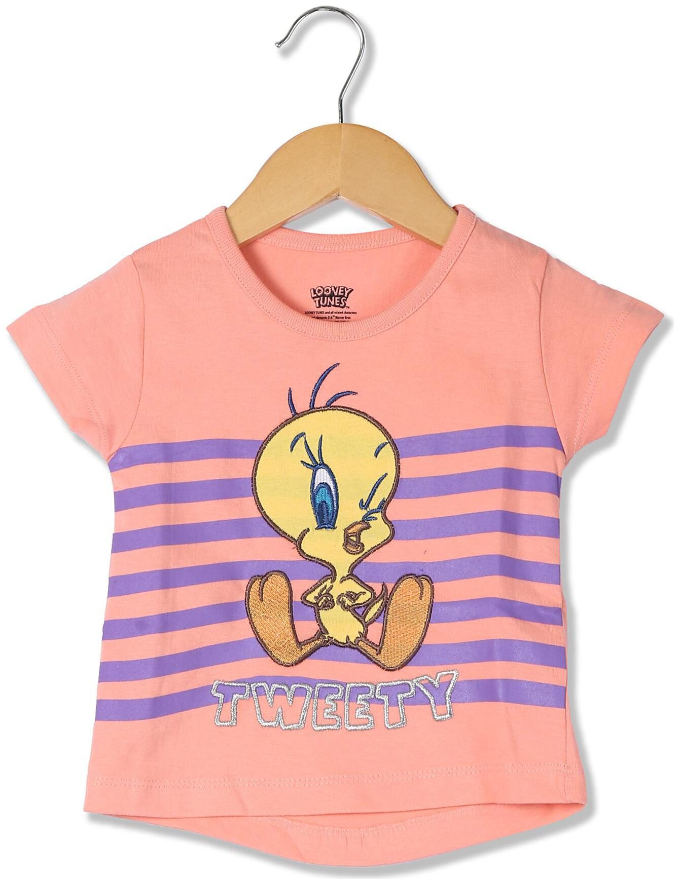 

Colt Cotton Printed T shirt for Baby Girl - Pink