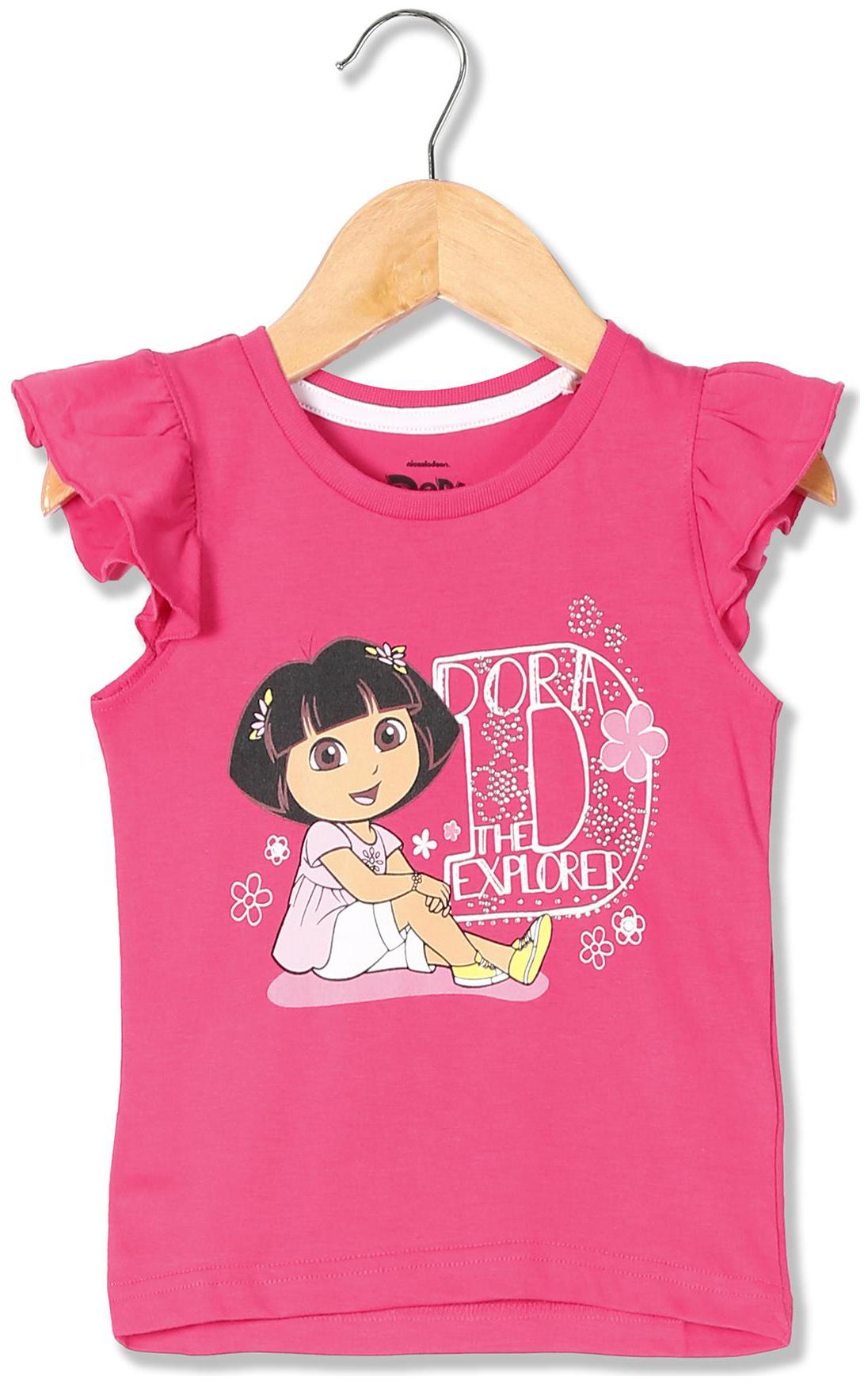 

Colt Cotton Printed T shirt for Baby Girl - Pink