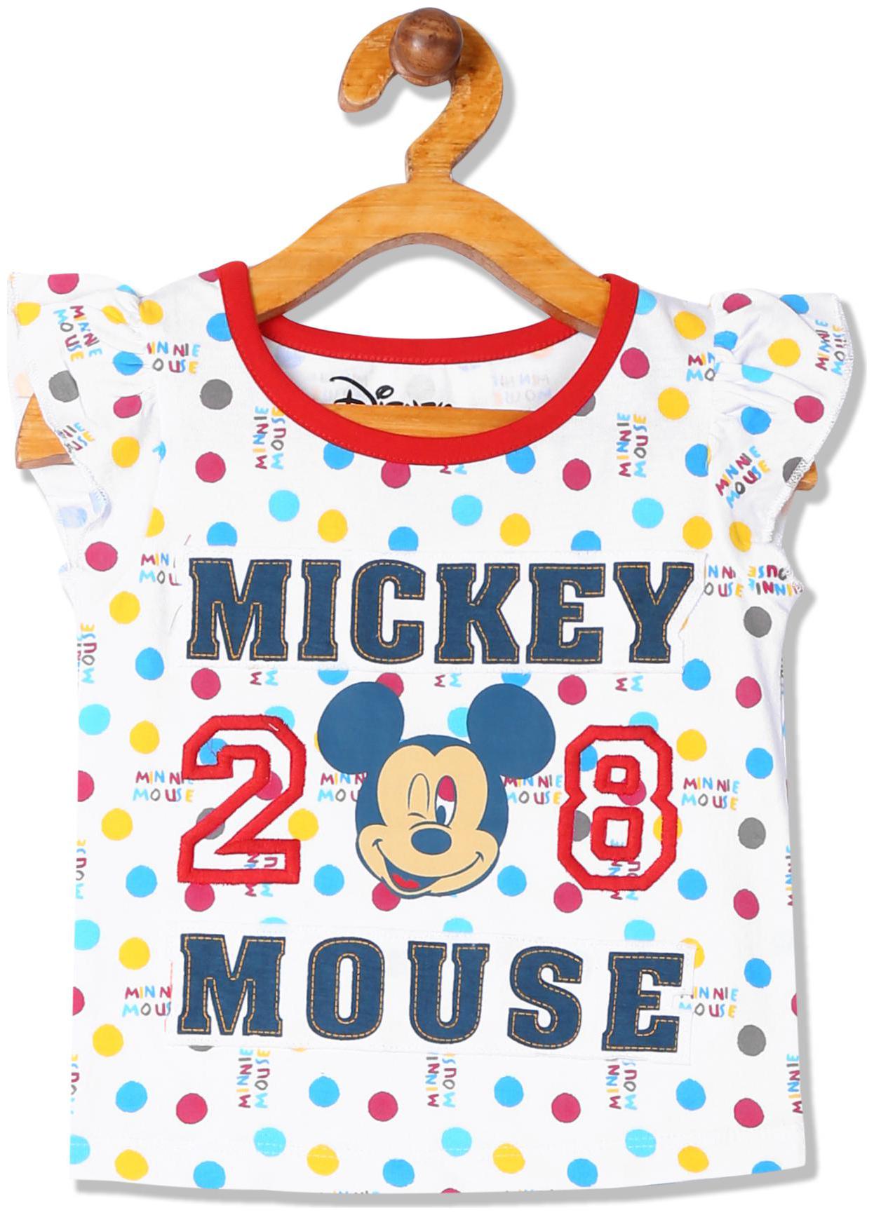 

Colt Cotton Printed Top for Baby Girl - White