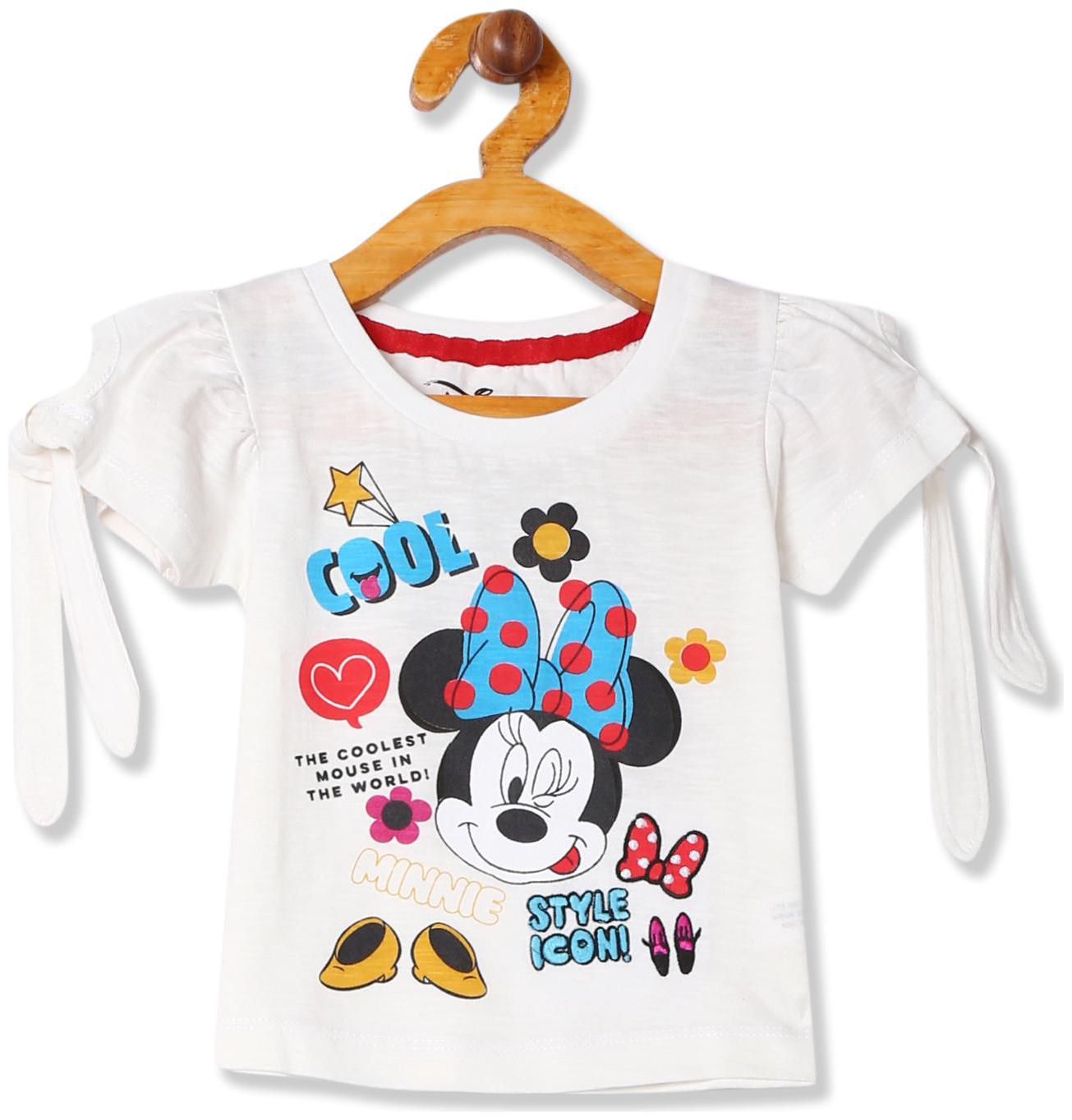 

Colt Cotton Printed Top for Baby Girl - White
