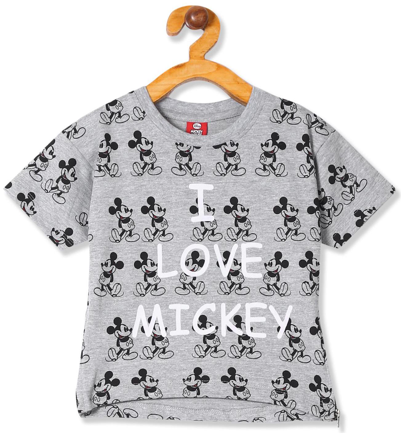 

Colt Cotton Printed T shirt for Baby Girl - Grey