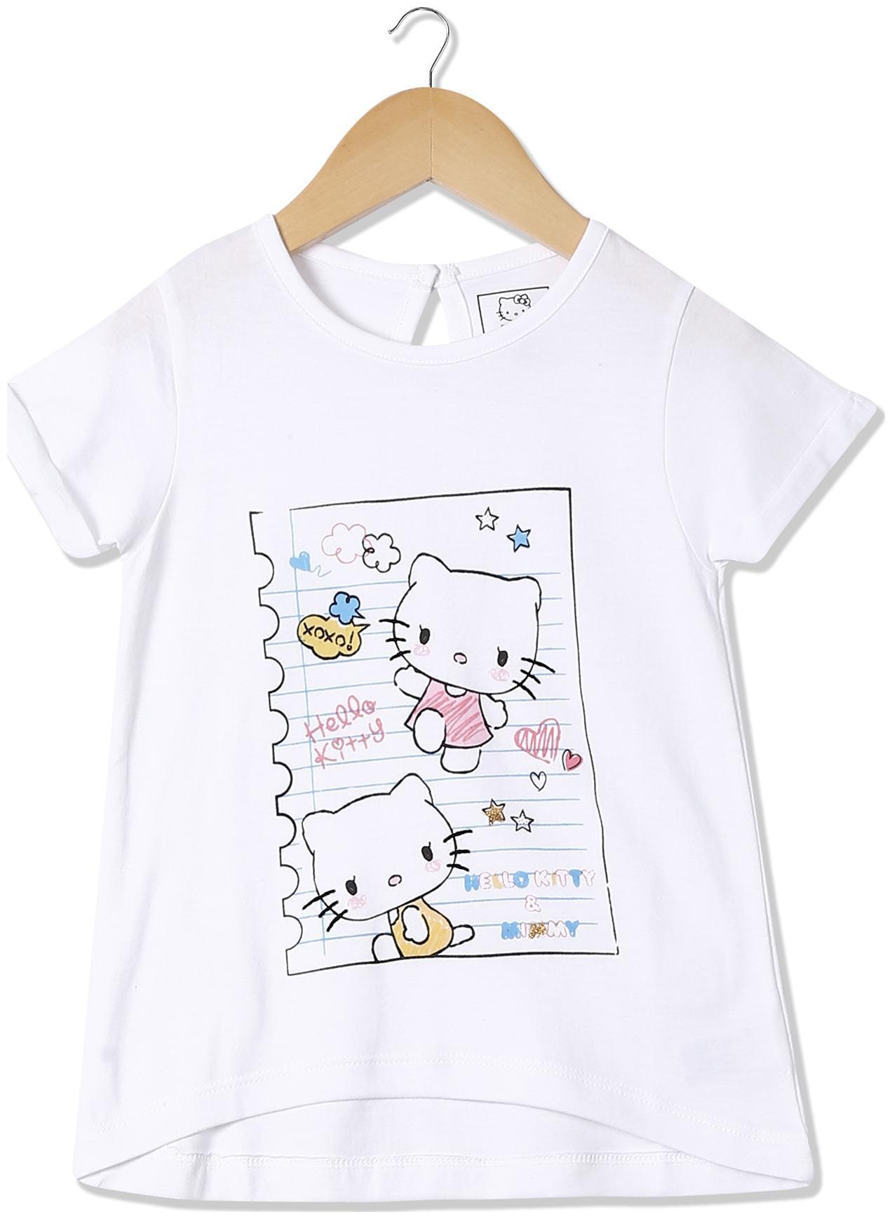 

Colt Girl Cotton Printed Shirt - White