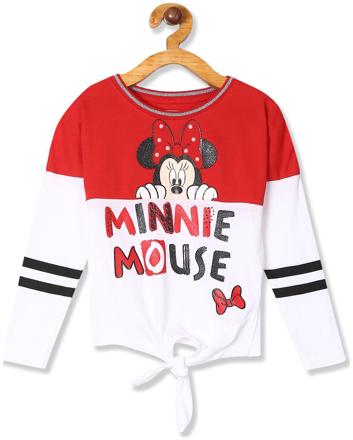 

Colt Girl Cotton Printed Top - White Red