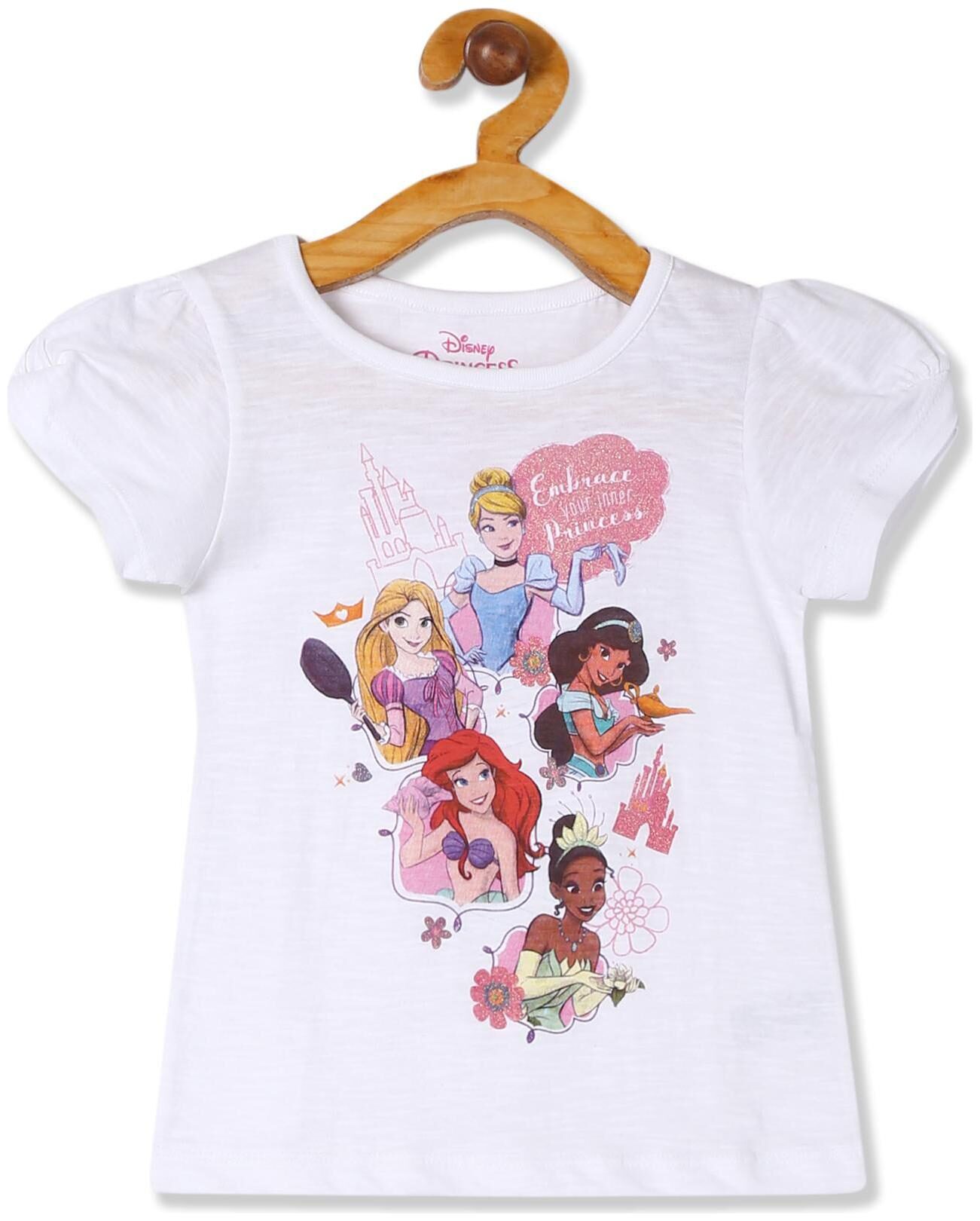 

Colt Girl Cotton Printed T shirt - White