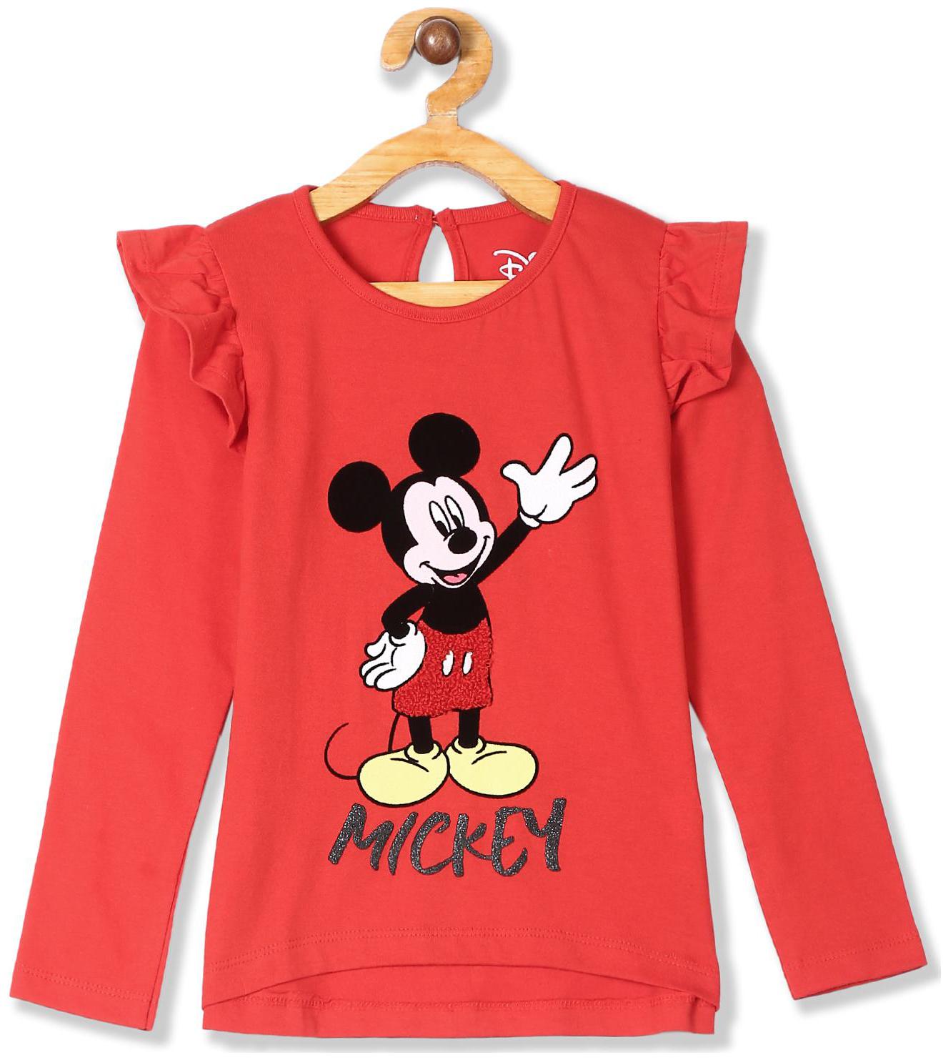 

Colt Girl Cotton Printed Top - Red