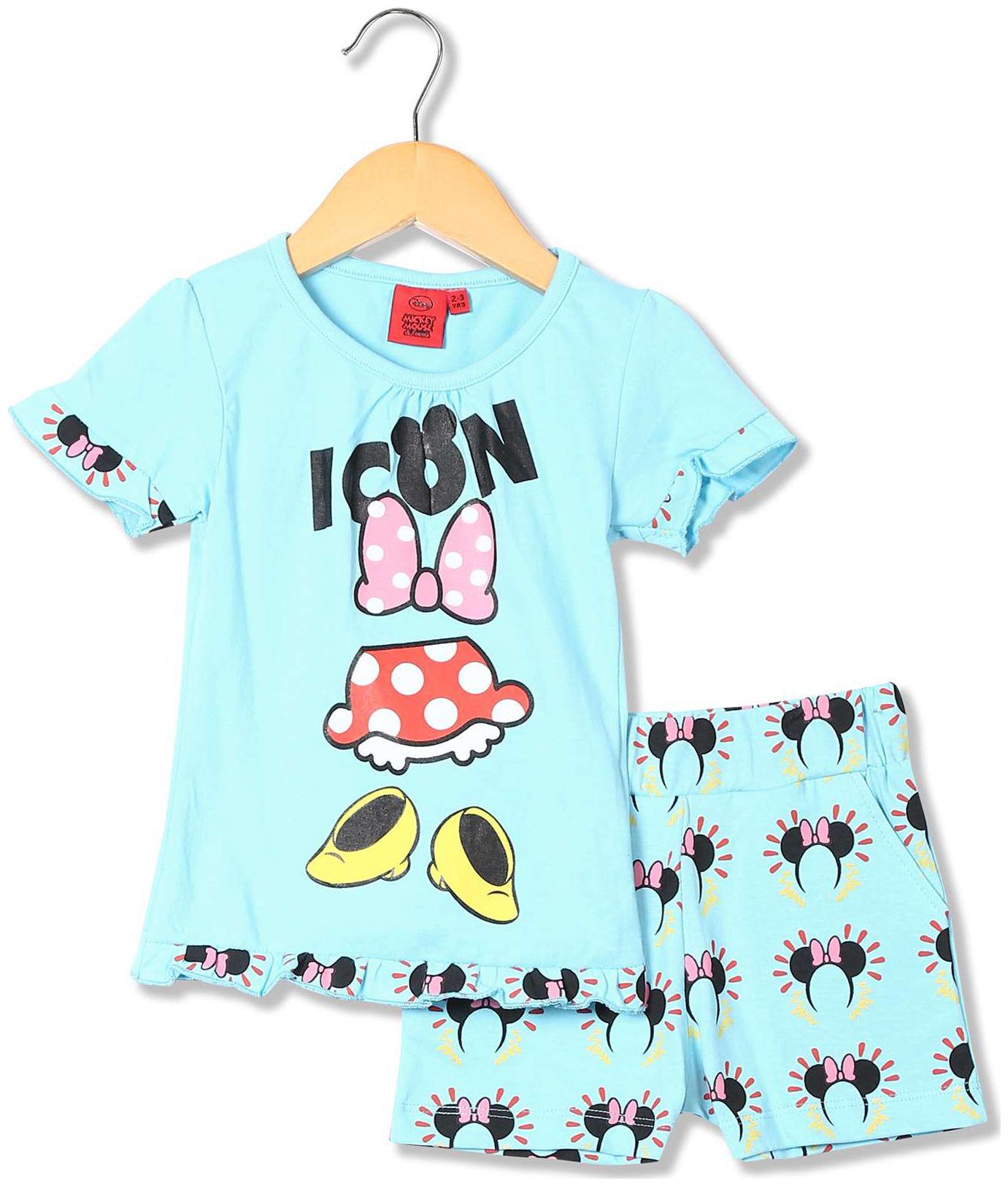 

Colt Girl Cotton Top Bottom Set - Blue