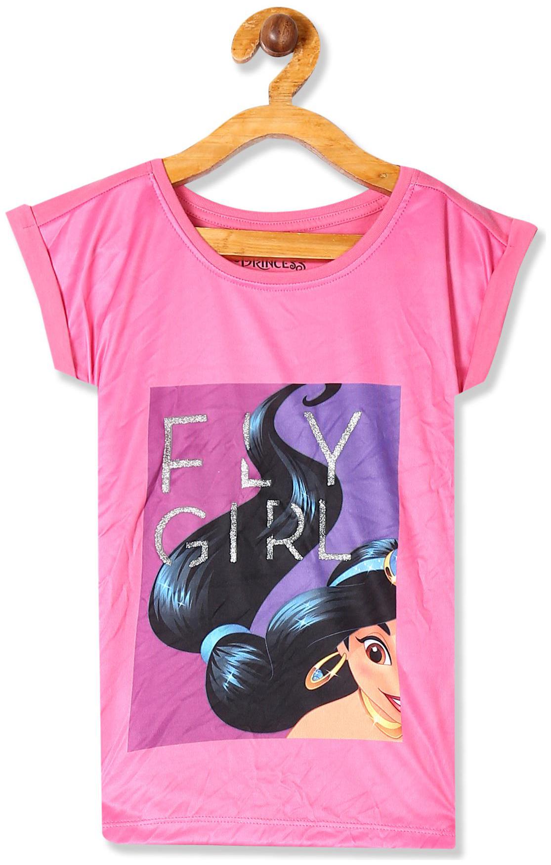 

Colt Girl Polyester Printed T shirt - Pink