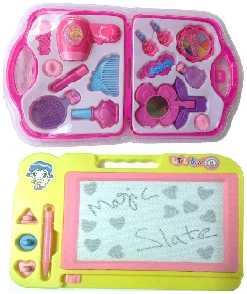 

Combo Of Fashion Beauty Set With Magic Slate