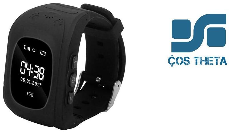 q50 kids oled display gps smart watch telephone