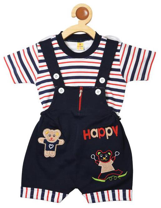 

Covetus Dungaree For Boys Girls Casual Cotton Blend Multi