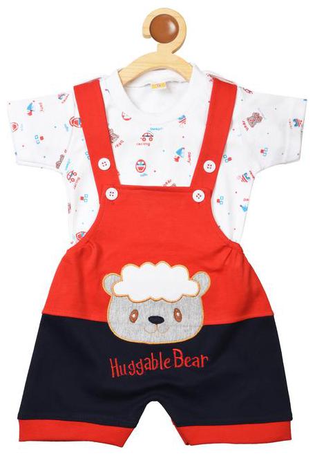 

Covetus Dungaree For Boys Girls Casual Cotton Blend Multi