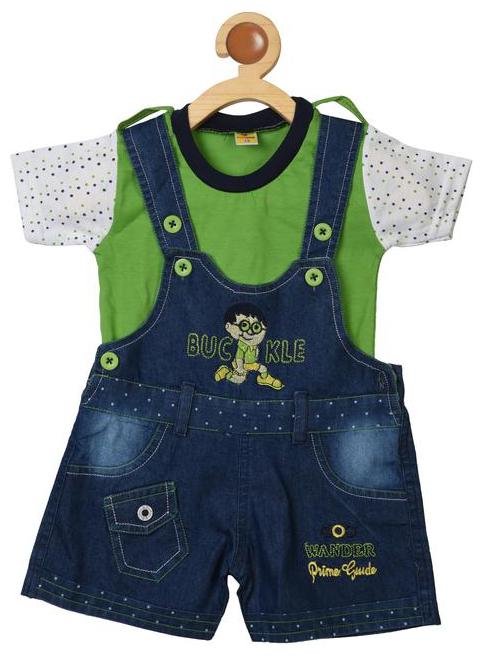 

Covetus Dungaree For Boys Girls Casual Denim Multi