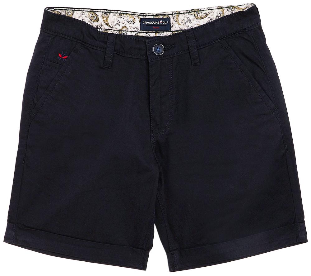 

Crimsoune Club Cotton Solid Blue Color Shorts For Boy