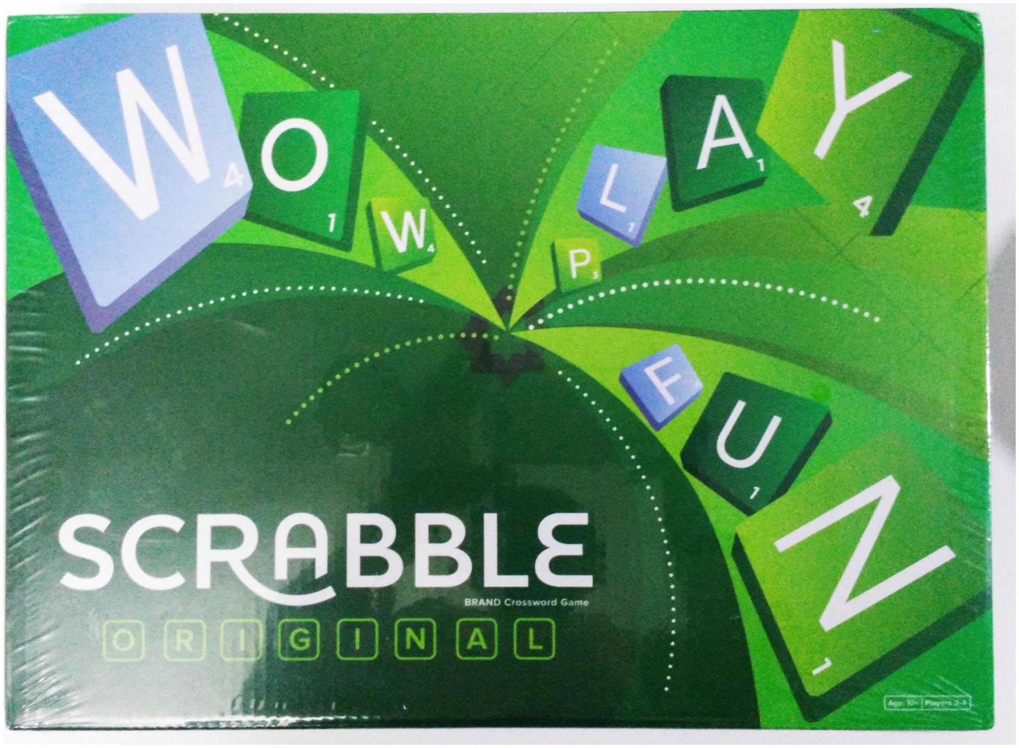 

Cross word card board game