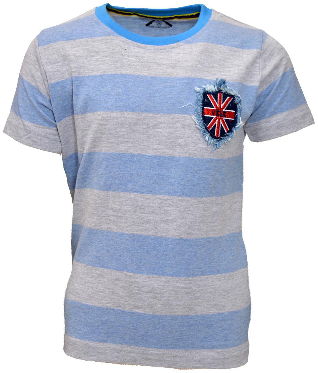 

CH CRUX HUNTER Boy Cotton Solid T-shirt - Blue