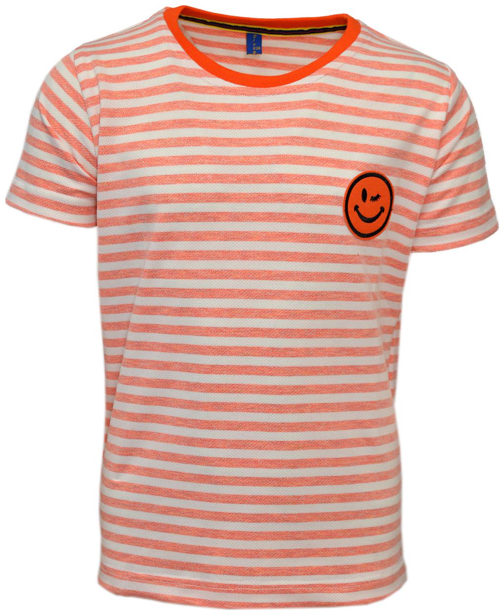 

CH CRUX HUNTER Boy Cotton Striped T-shirt - Orange