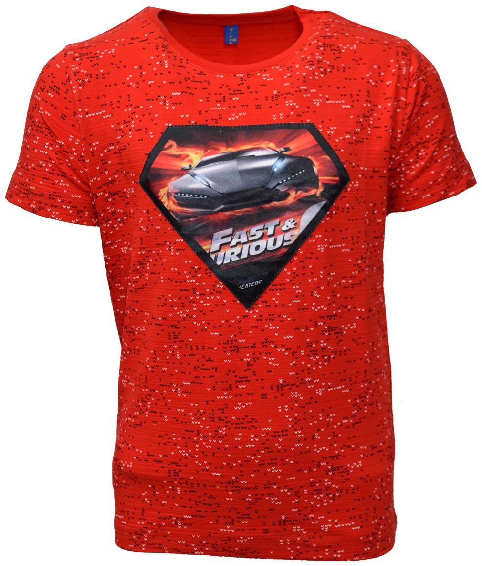 

CH CRUX HUNTER Boy Cotton Printed T-shirt - Red