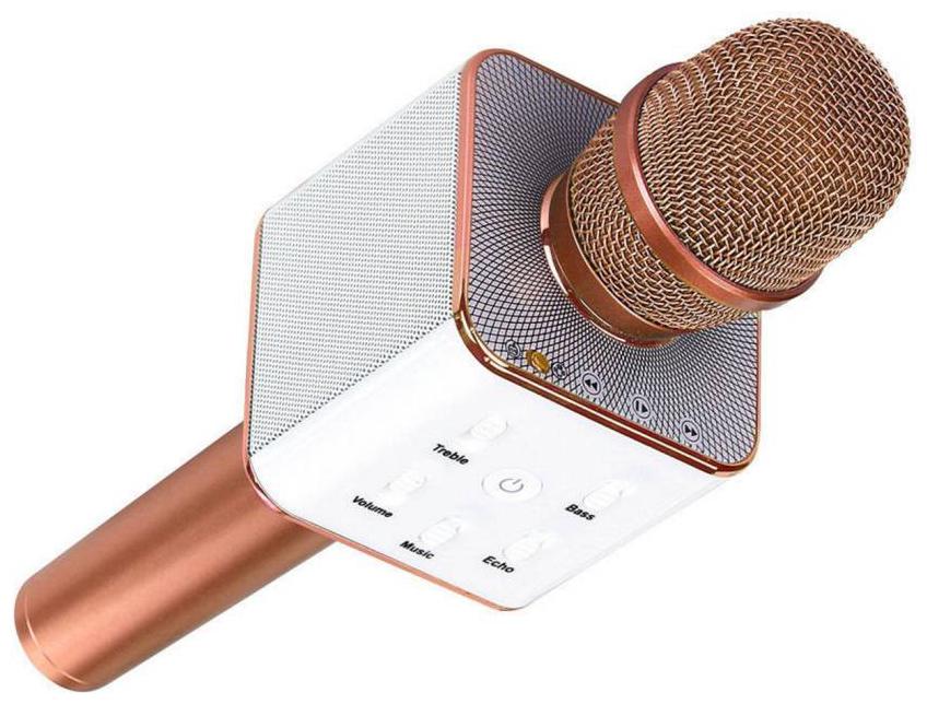 

CHG Q7 Mic Portable Wireless Karaoke With inbuilt speaeker for all smart phones
