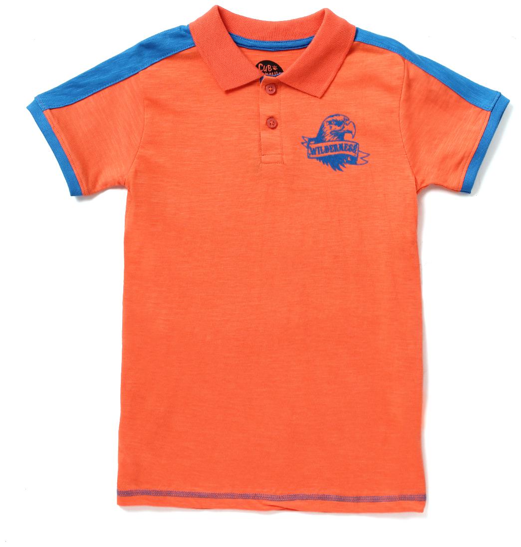 

CuB McPAWS Boy Cotton Printed T-shirt - Orange