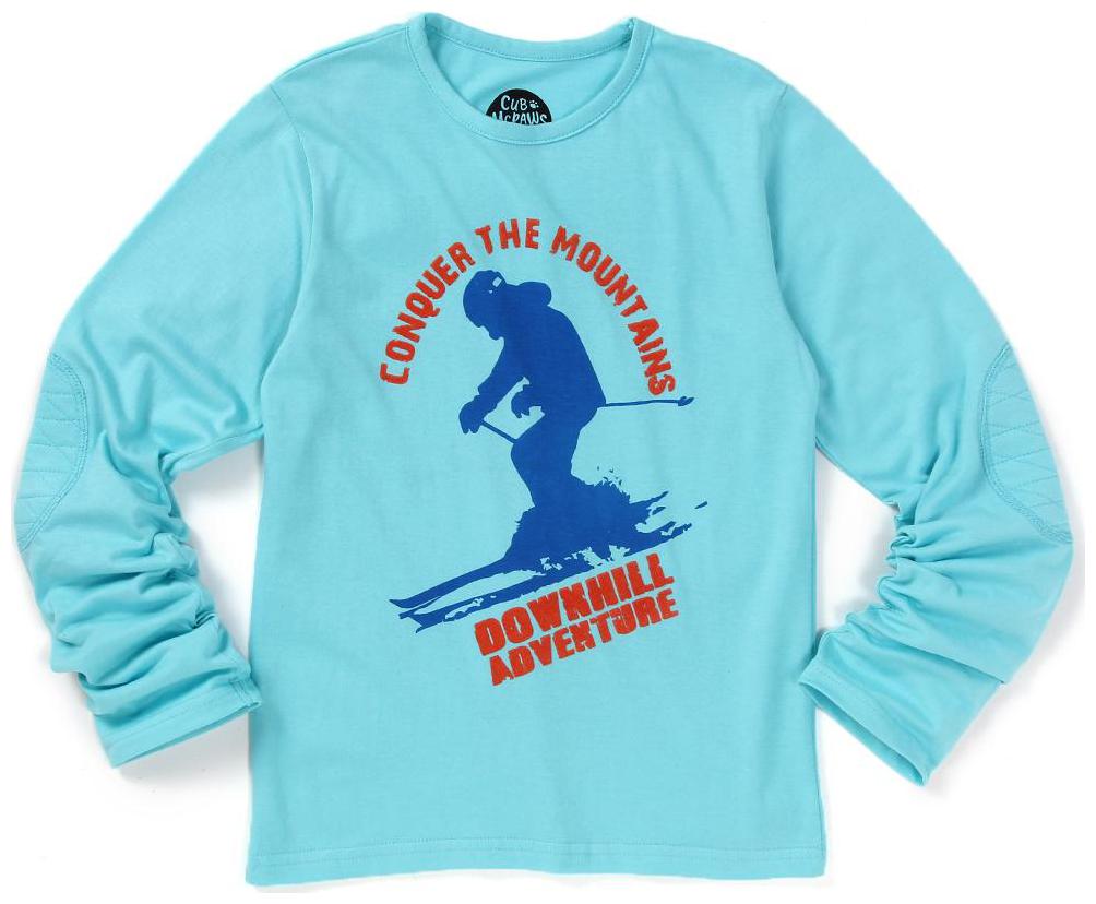 

CuB McPAWS Boy Cotton Printed T-shirt - Blue