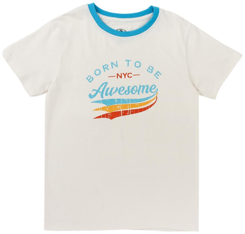 

CuB McPAWS Boy Cotton Printed T-shirt - White