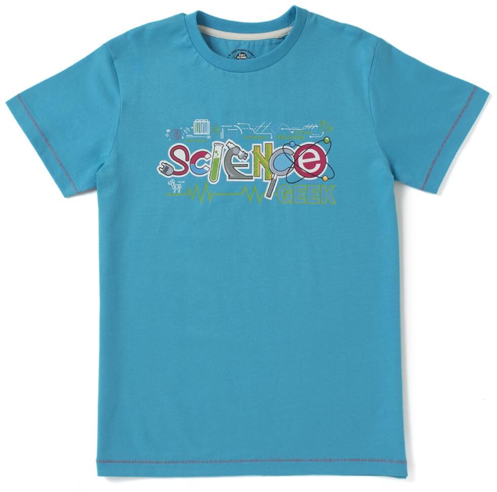 

CuB McPAWS Boy Cotton Printed T-shirt - Blue