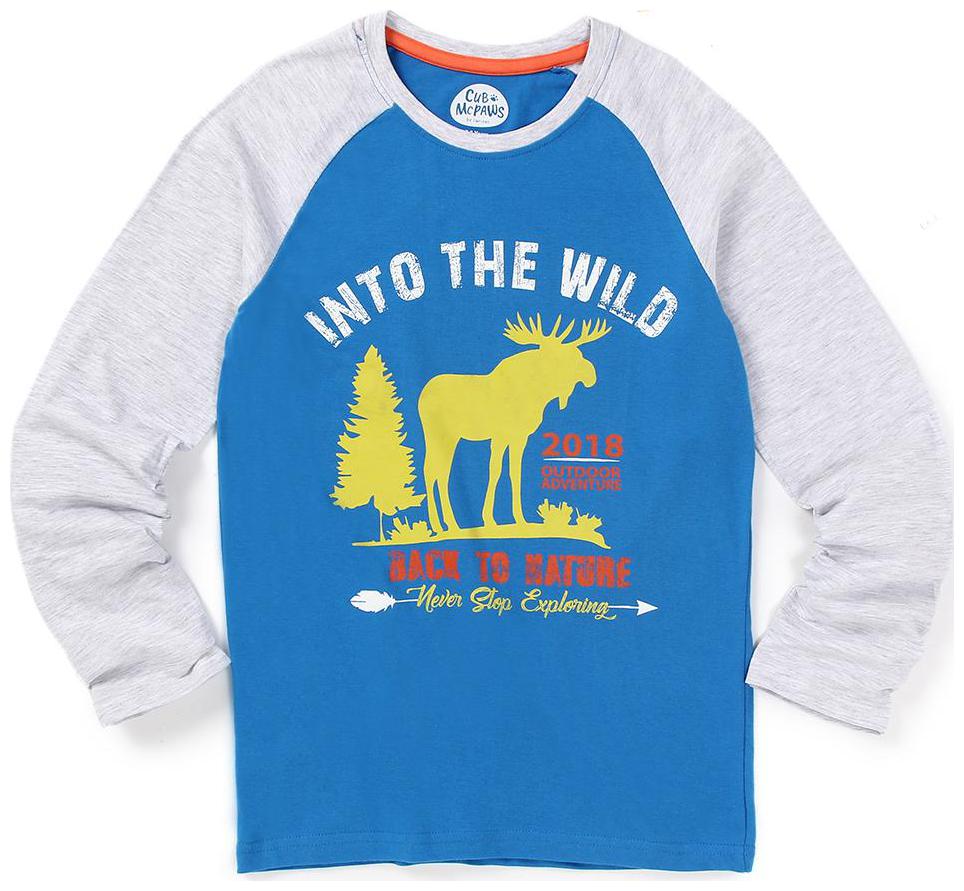 

CuB McPAWS Boy Cotton Printed T-shirt - Blue