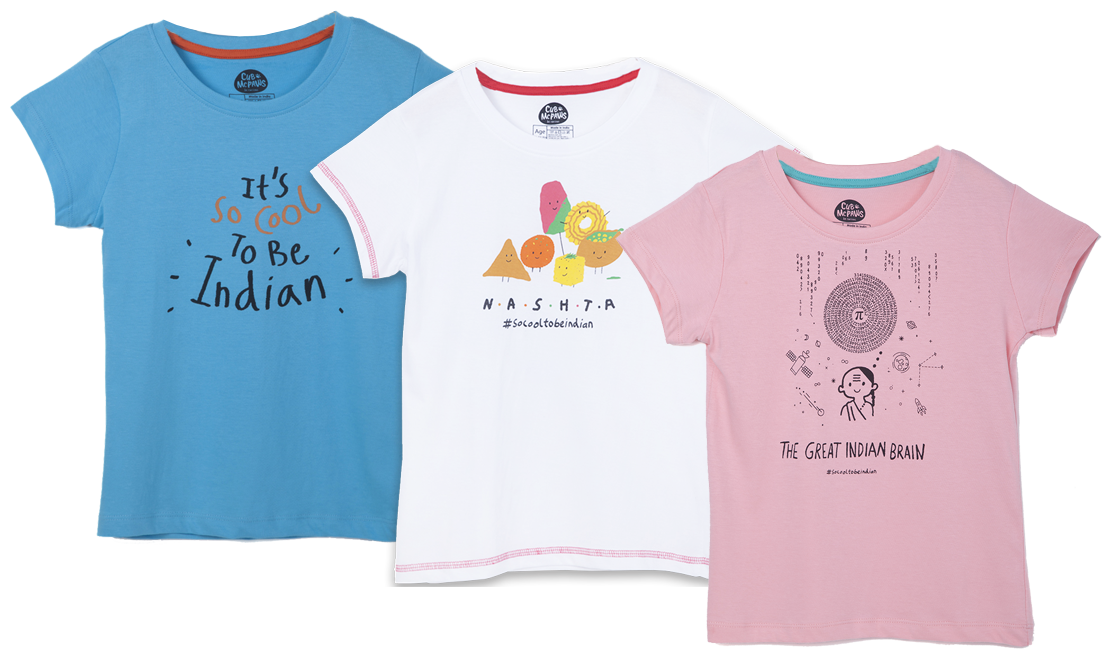 

CuB McPAWS Girl Cotton Printed T shirt - Multi