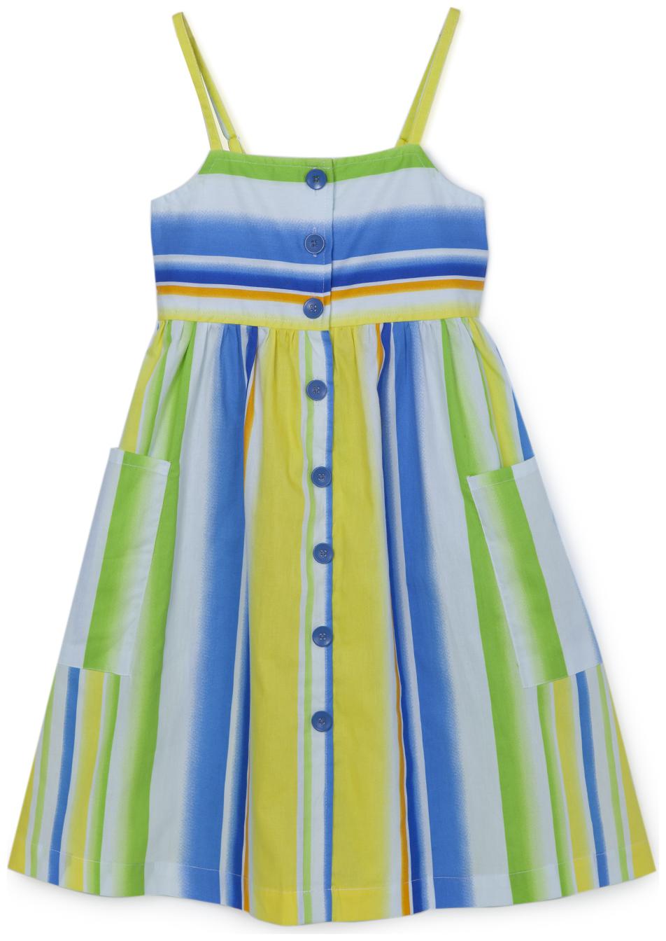 

CuB McPAWS Multi Cotton Sleeveless Knee Length Princess Frock ( Pack of 1 )