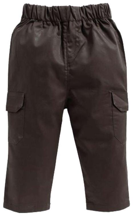 

Cuddledoo Baby boy Cotton Solid Trousers - Brown