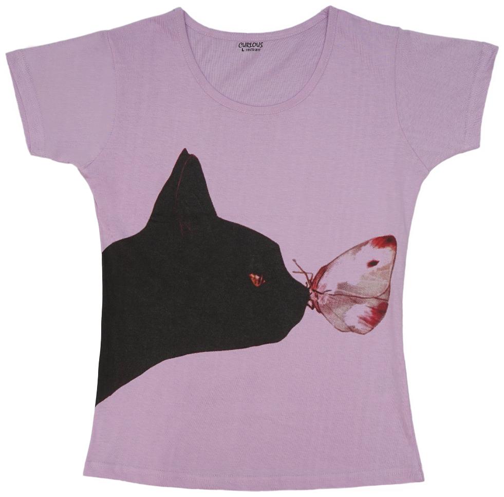 

curlous Girl Cotton Solid Top - Purple