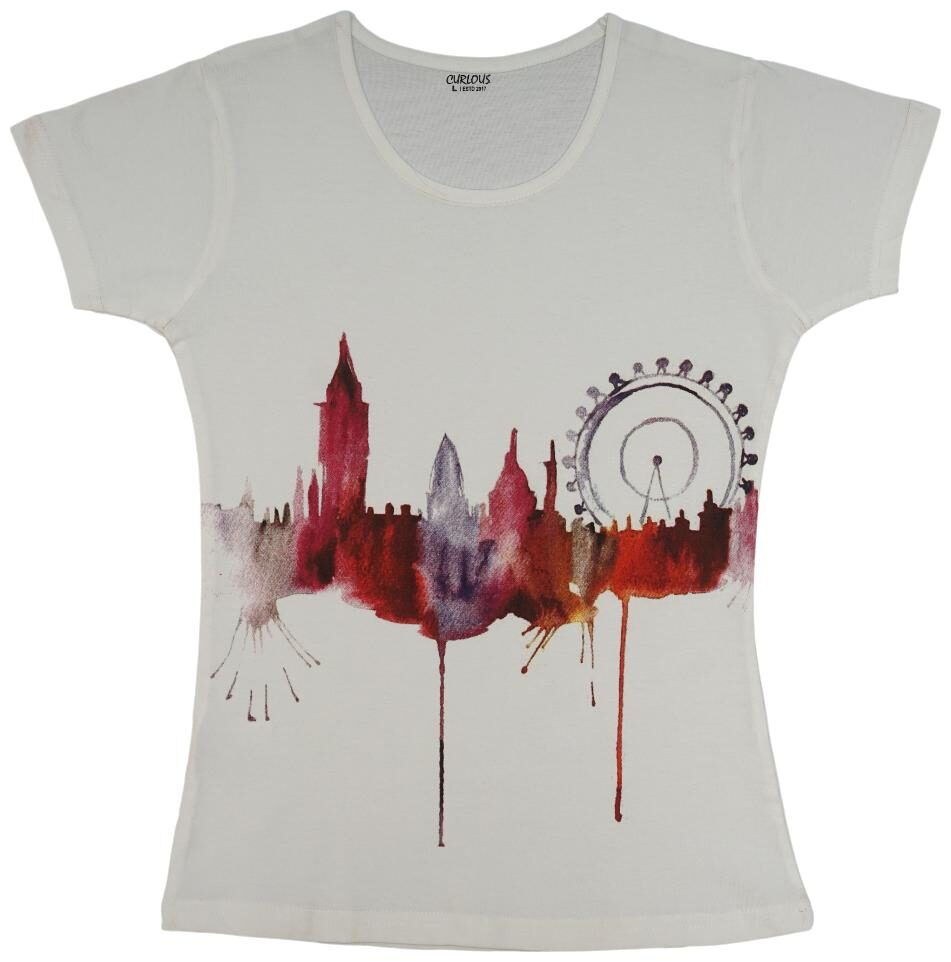 

curlous Girl Cotton Solid Top - White
