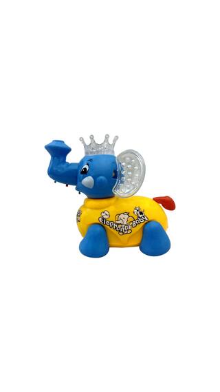 buy cute moving elephant clever toy with music and lights online at