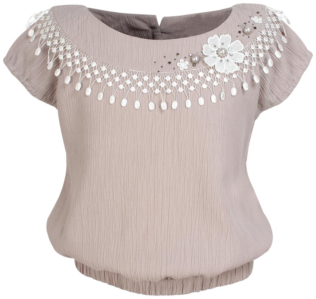 

Cutecumber Crepe Solid Top for Baby Girl - Grey