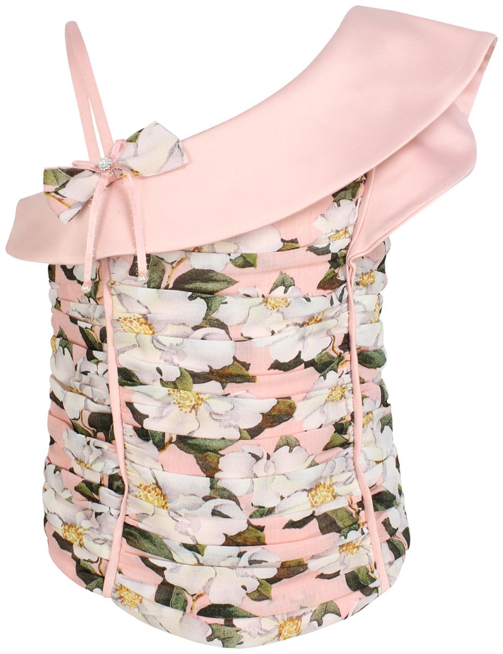 

Cutecumber Girl Georgette Solid Top - Pink