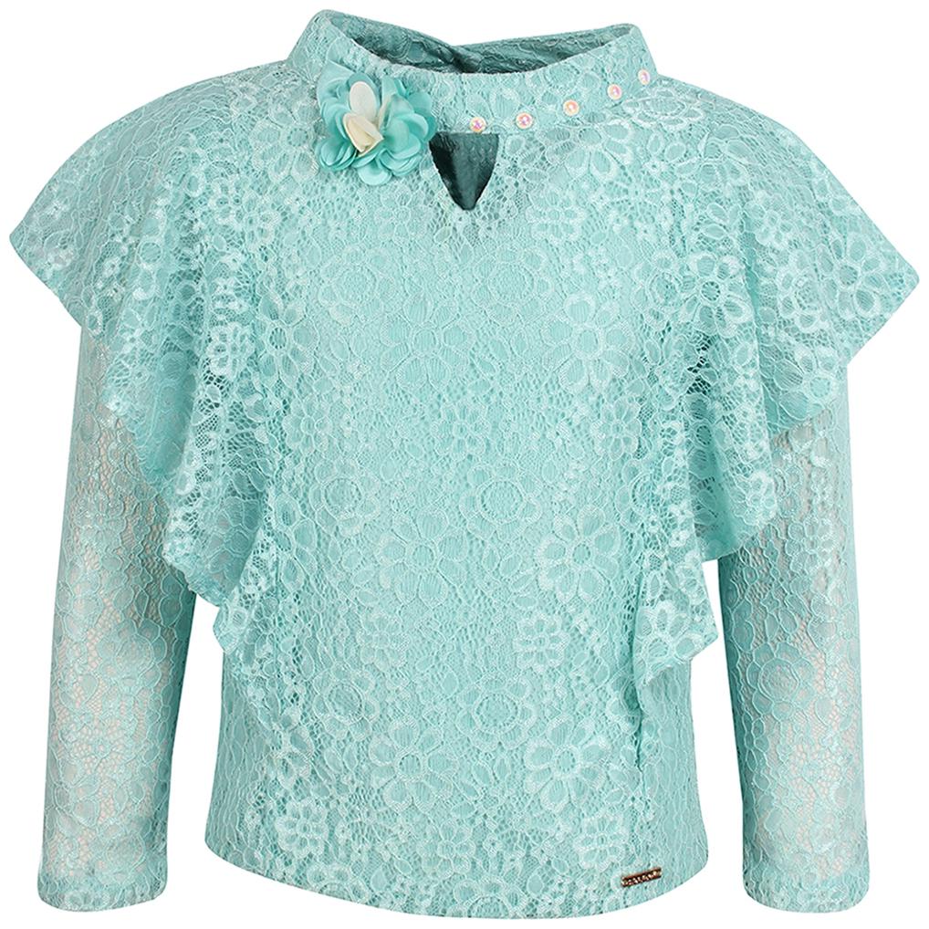 

Cutecumber Blended Embellished Top for Baby Boy - Green